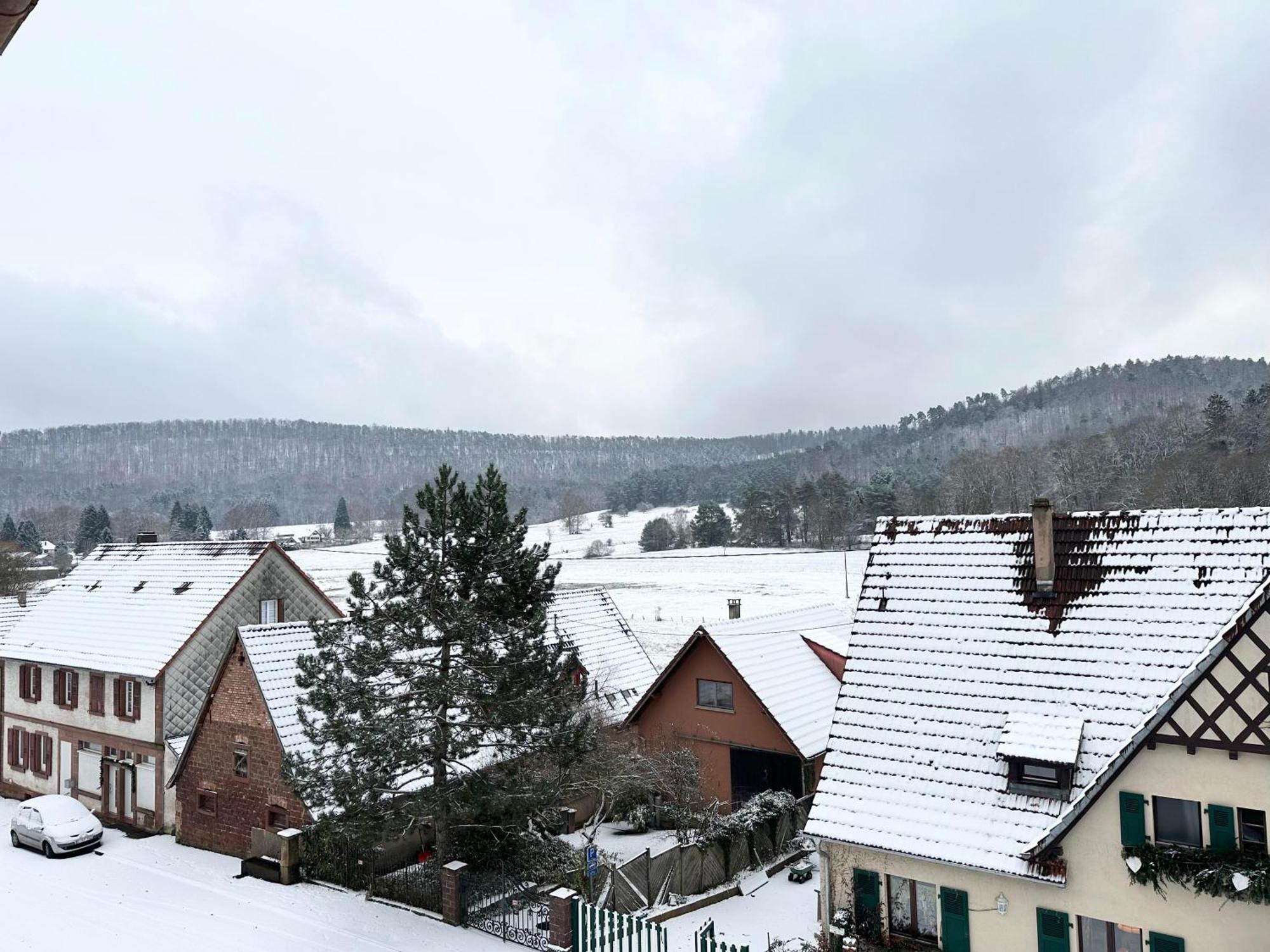 Au Wachtfels Bed and Breakfast Obersteinbach Buitenkant foto